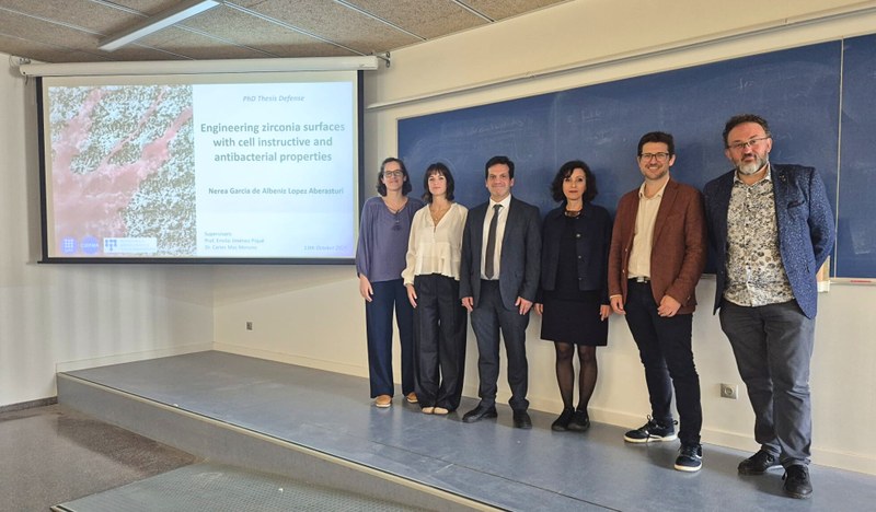 Nerea García de Albéniz, Doctora en Ciència i Enginyeria de Materials