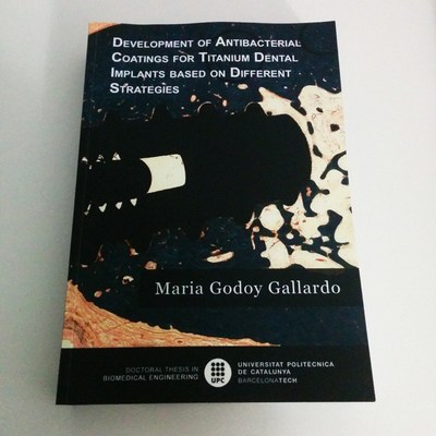 Premi Extraordinari de Doctorat de la UPC a la Dra. Maria Godoy-Gallardo