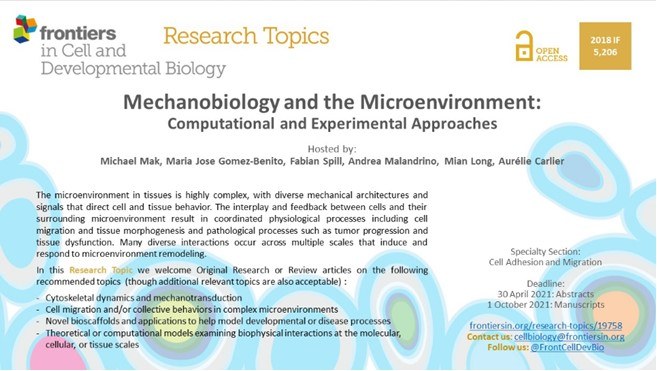 Frontiers in Cell and Developmental Biology