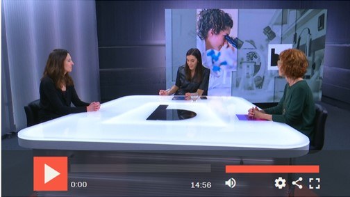 Marta Pegueroles al programa Bàsics de Betevé