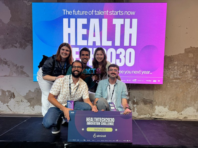 A group of BBT PhD students wins the Dermachallenge of the Healtech 2030 Innovation Challenge