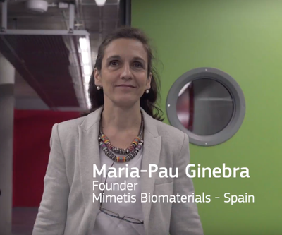 Maria Pau Ginebra, BBT Director, finalist for the EU Prize for Women Innovators
