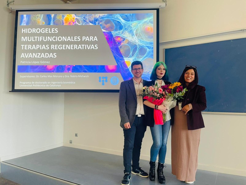 Patricia López presents her PhD thesis