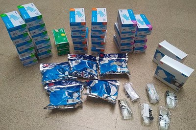 Protective medical supplies donation to ICS