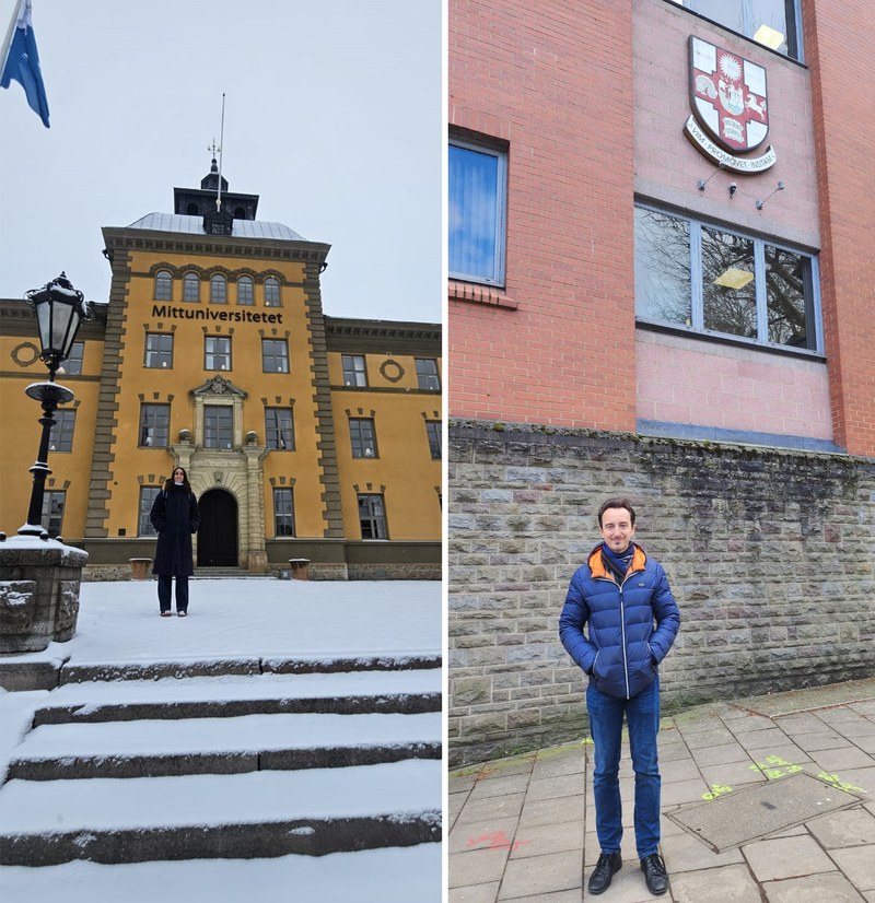 Tània Vilella and Jan Grzelak carry out two research stays in Sweden and the UK