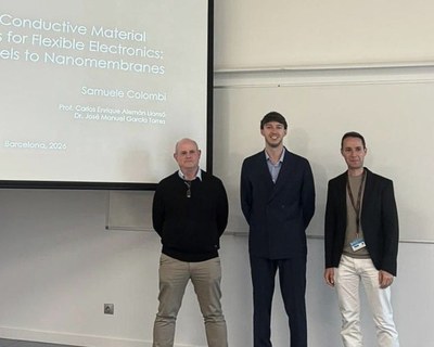 Samuele Colombi presenta su tesis doctoral